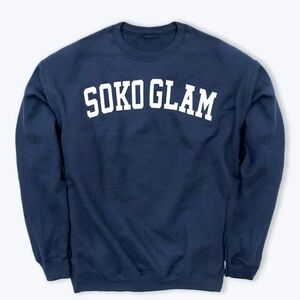 Soko Glam Collegiate Crewneck Sweatshirt